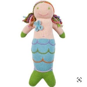 retired blabla kids anemone mermaid doll knit
